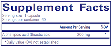 Alpha Lipoic Acid 200 mg