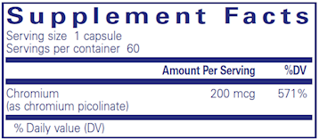 Chromium (picolinate) 200 mcg