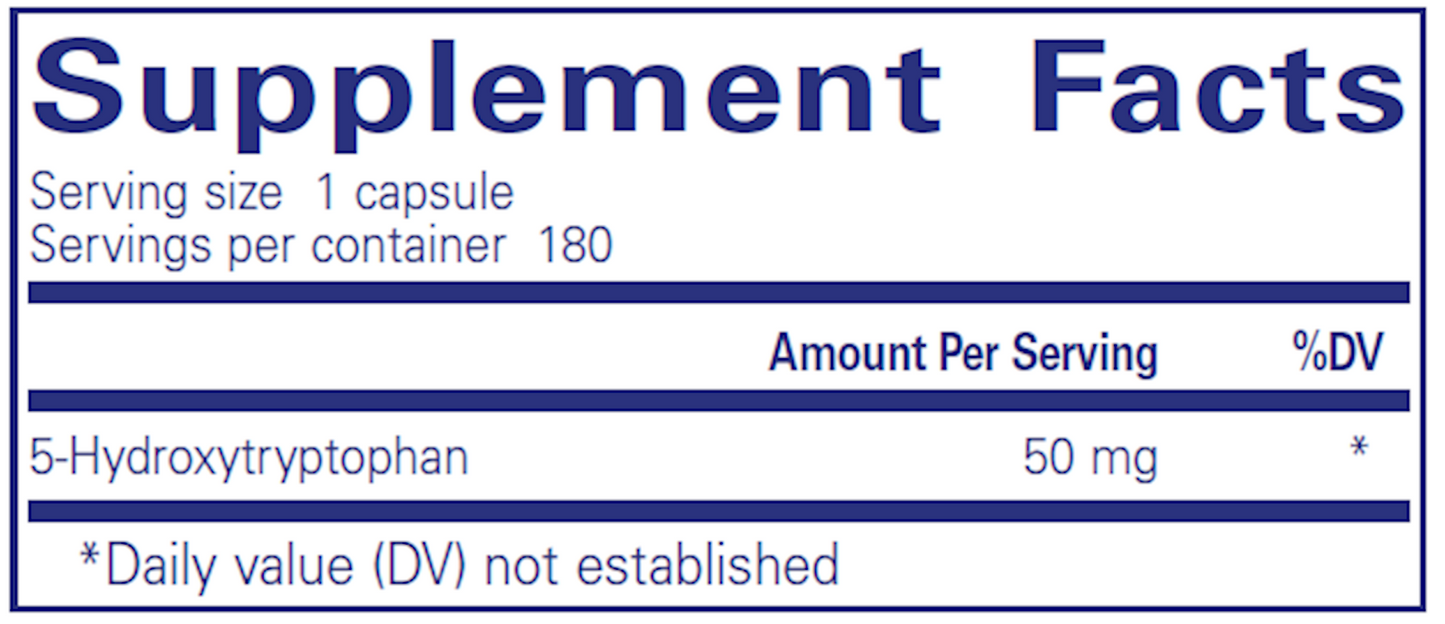 5-HTP (5-Hydroxytryptophan) 50 mg