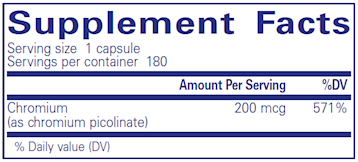 Chromium (picolinate) 200 mcg