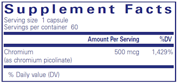 Chromium (picolinate) 500 mcg
