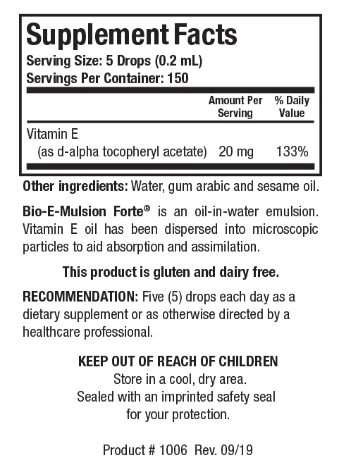Bio-E-Mulsion Forte ®