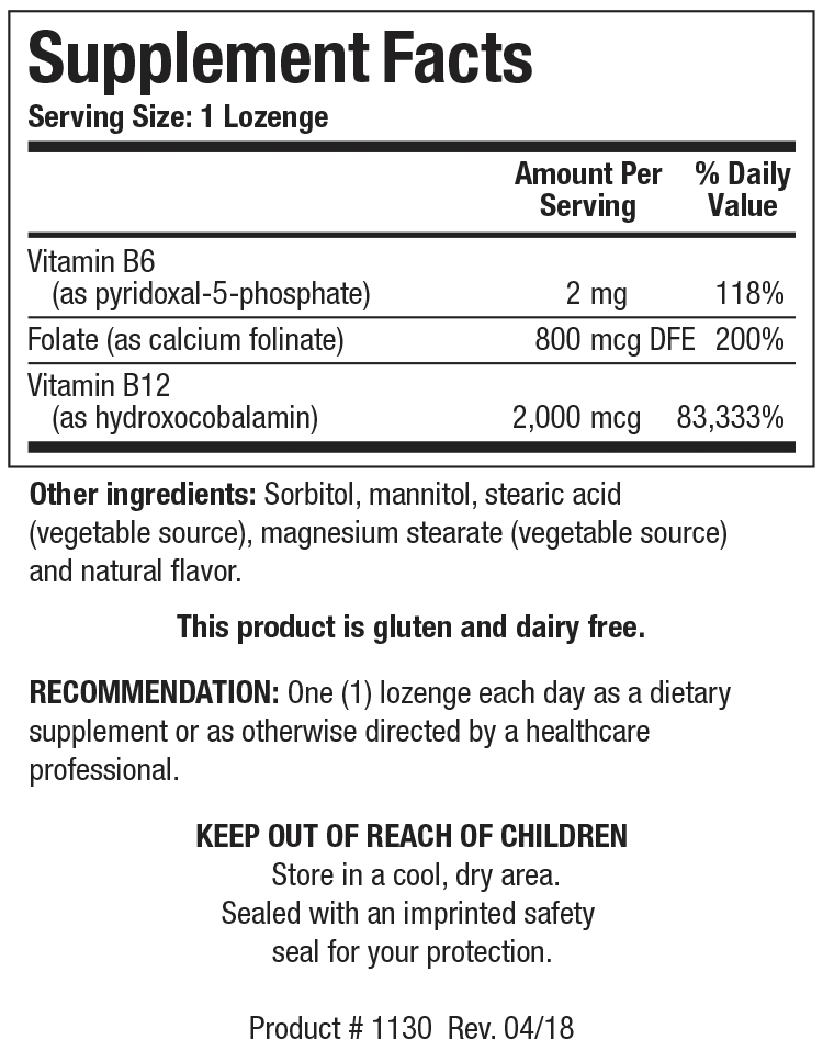 B12-2000™ Lozenges