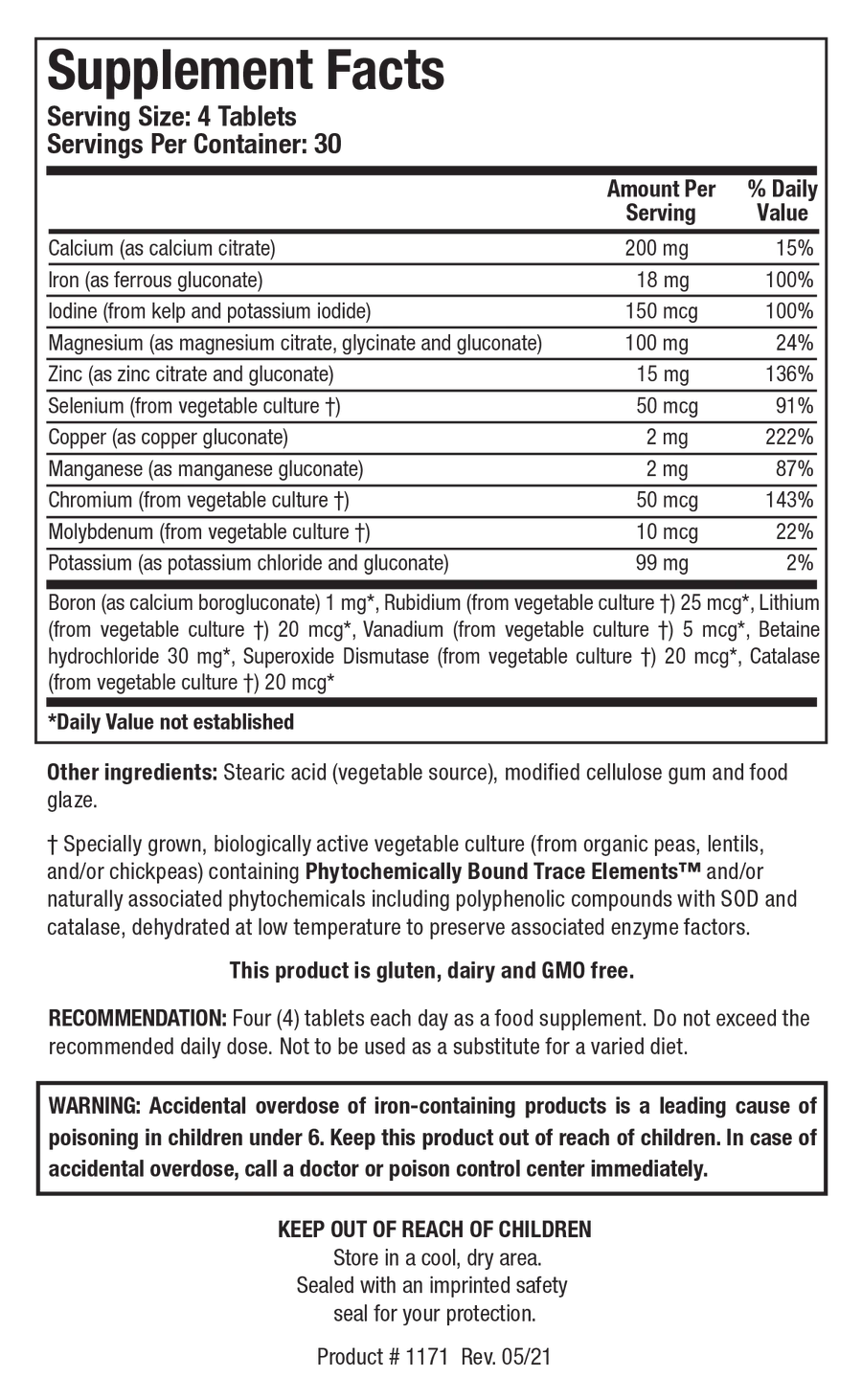 Multi-Mins™ (Potent Mineral Combination)