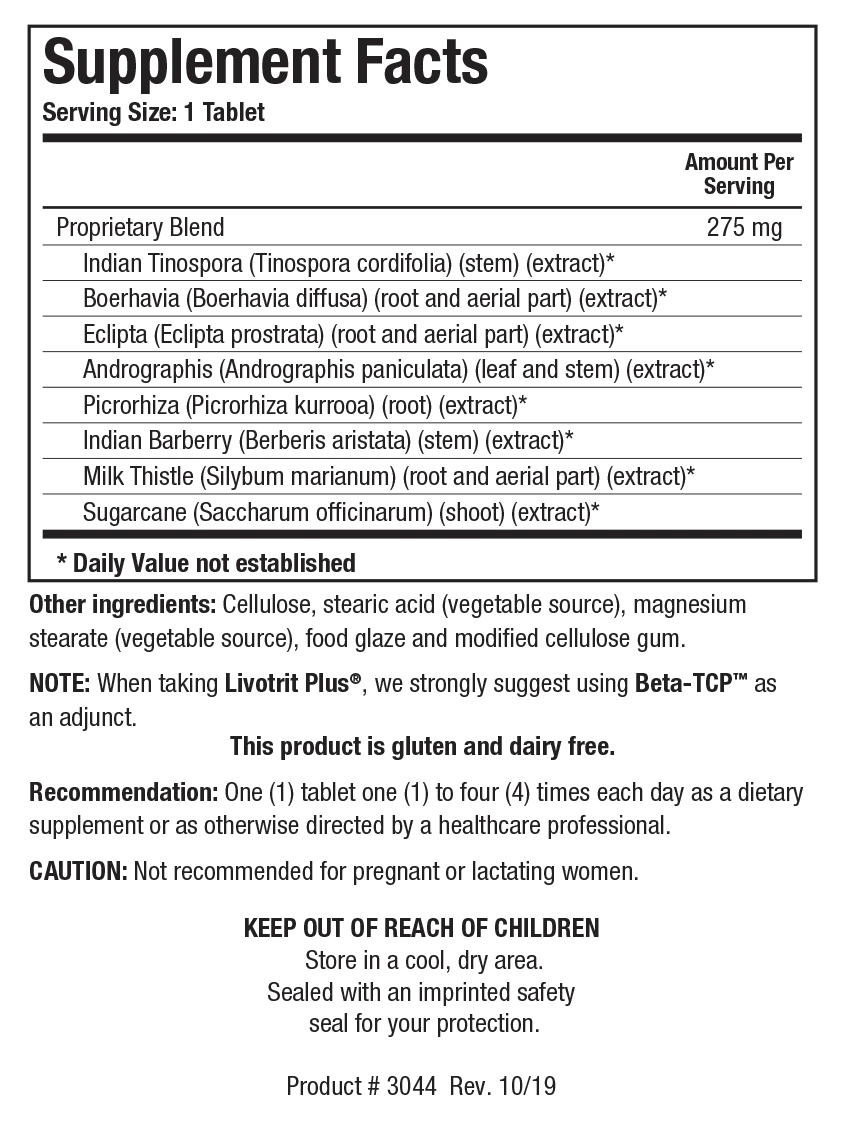 Livotrit Plus® (Ayurvedic)