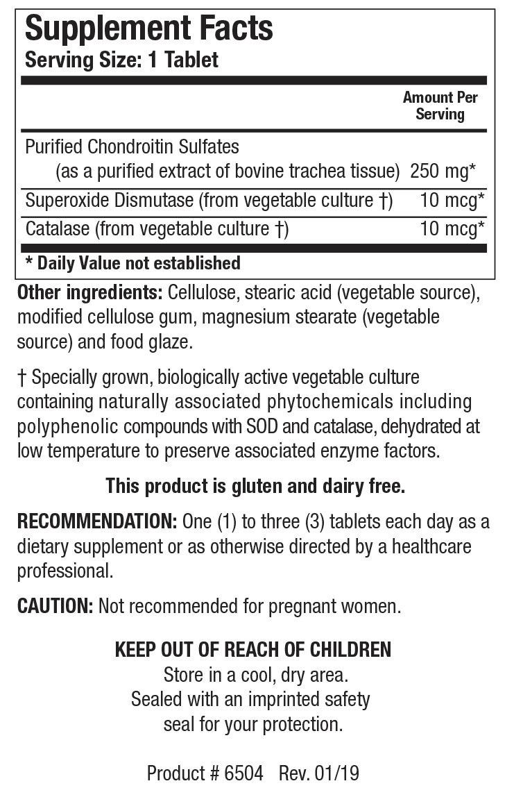 Purified Chondroitin Sulfates