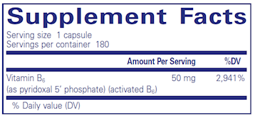 P5P 50 (activated vitamin B6)