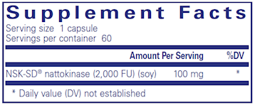 NSK-SD™ (Nattokinase) 100 mg