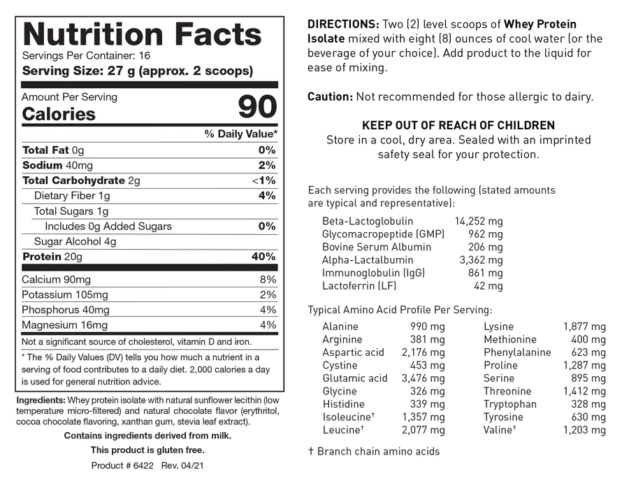 Whey Protein Isolate