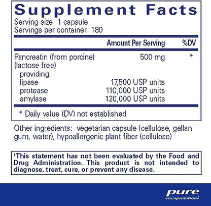 Pancreatic Enzyme Formula