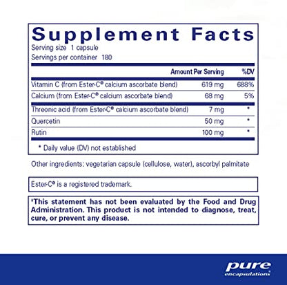 Ester-C® & flavonoids