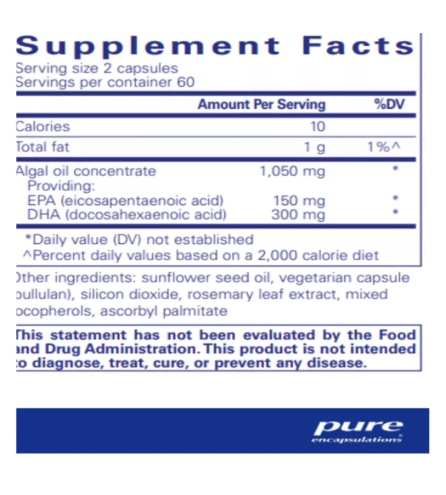 EPA/DHA Vegetarian