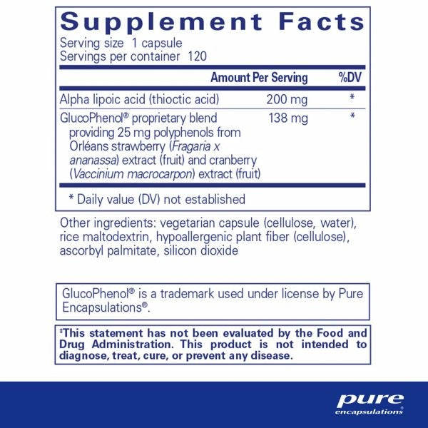 Alpha Lipoic Acid with GlucoPhenol®