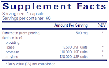 Pancreatic Enzyme Formula
