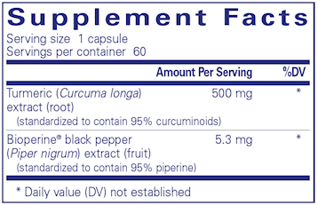 Curcumin 500 with Bioperine®