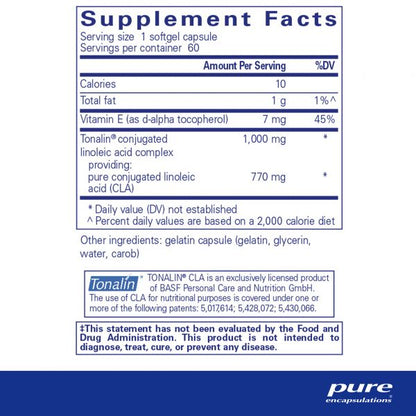 CLA (Conjugated Linoleic Acid) 1,000 mg