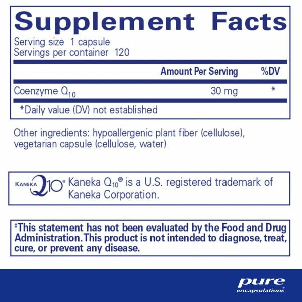 CoQ10 - 30 mg