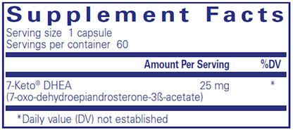 7-KETO® DHEA 25 mg