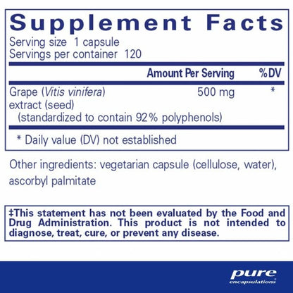 Grape Pip 500 mg