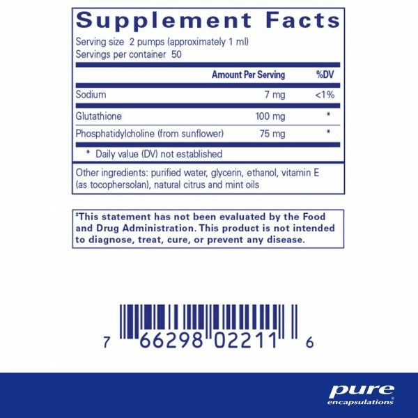 Liposomal Glutathione liquid