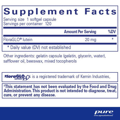 Lutein 20 mg