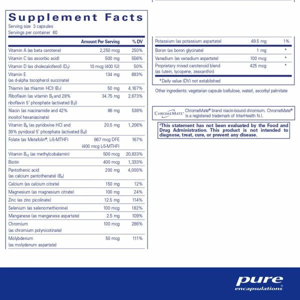 Nutrient 950® without Copper, Iron & Iodine