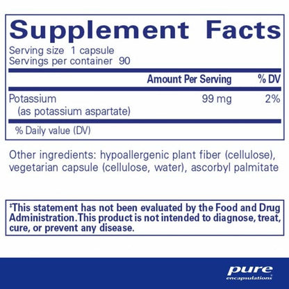 Potassium (aspartate)