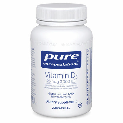 Vitamin D3 25 mcg (1,000 IU)