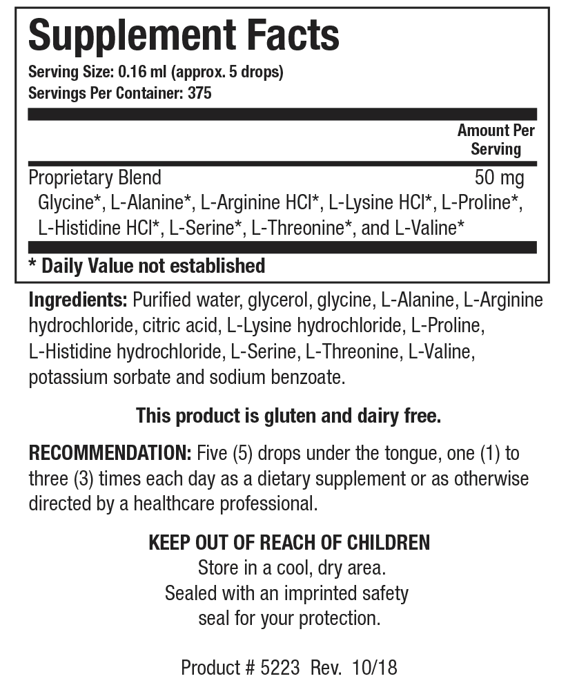 Amino Acid Quick-Sorb™