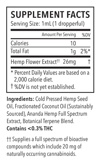 FS-20 Hemp Extract (Liquid)