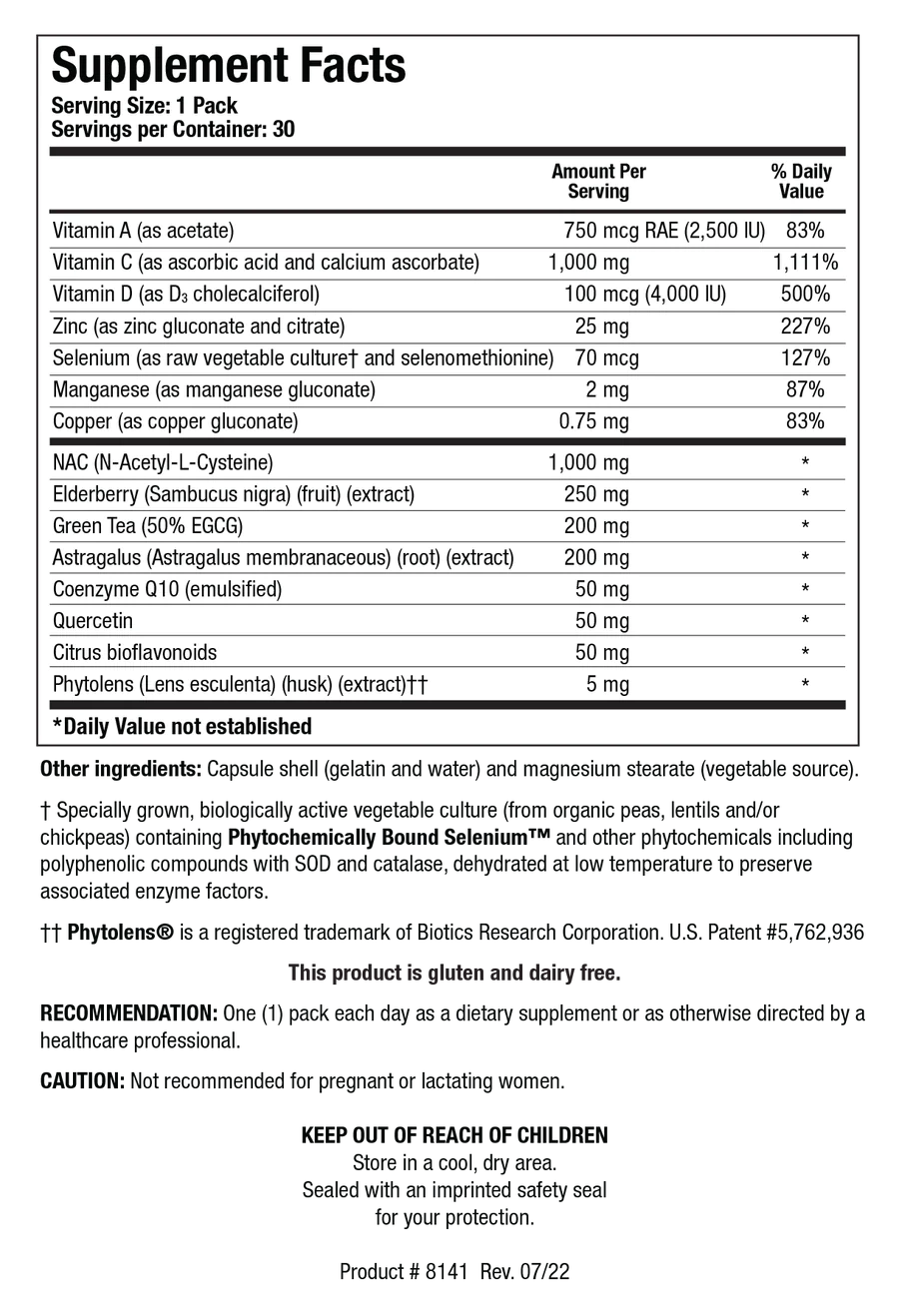 Immune Support Packs