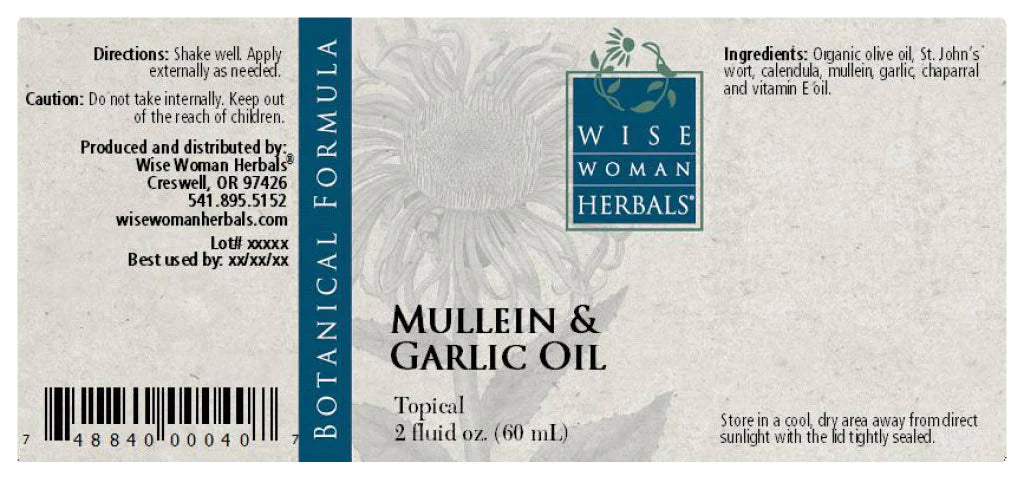 Mullein & Garlic Oil Compound